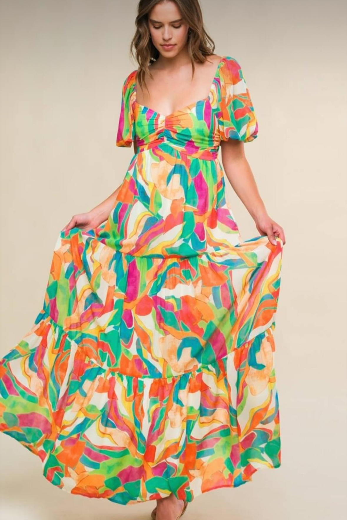 Maxi vestido colores