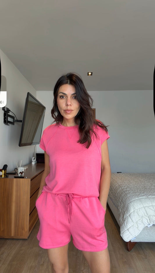 Pre order set rosa short