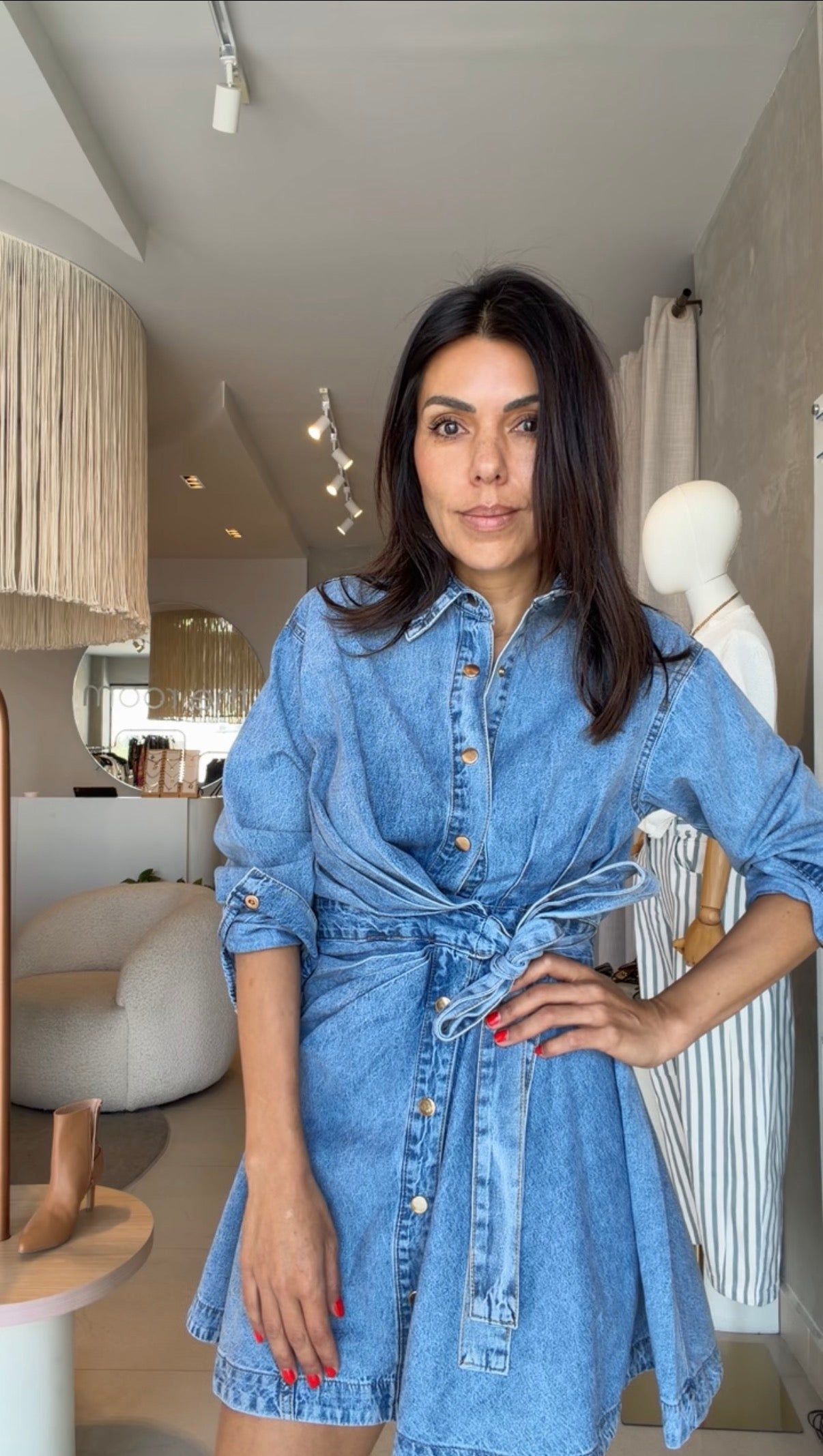 Vestido denim