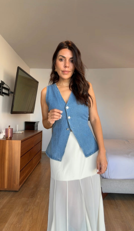 Chaleco denim