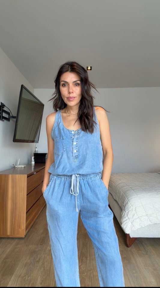Pre order Jumpsuit denim