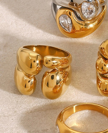 Anillo dorado cuatro