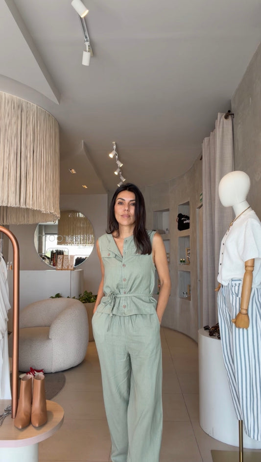 Jumpsuit verde