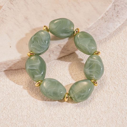Pulsera piedras verdes