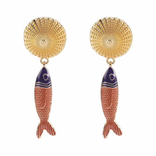 Aretes pescado