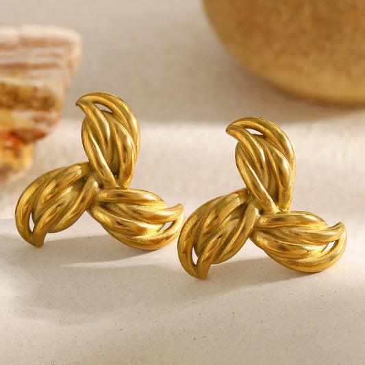 Aretes abanico
