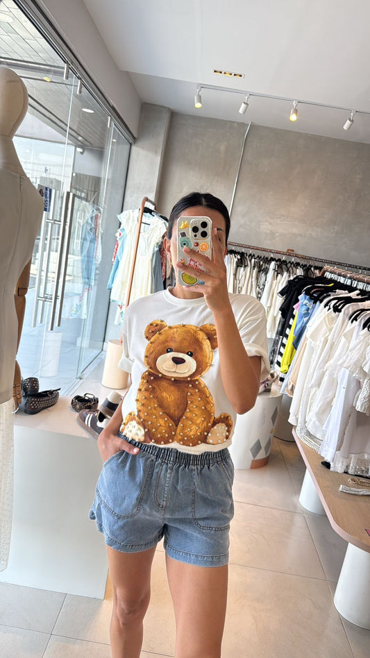 Short denim