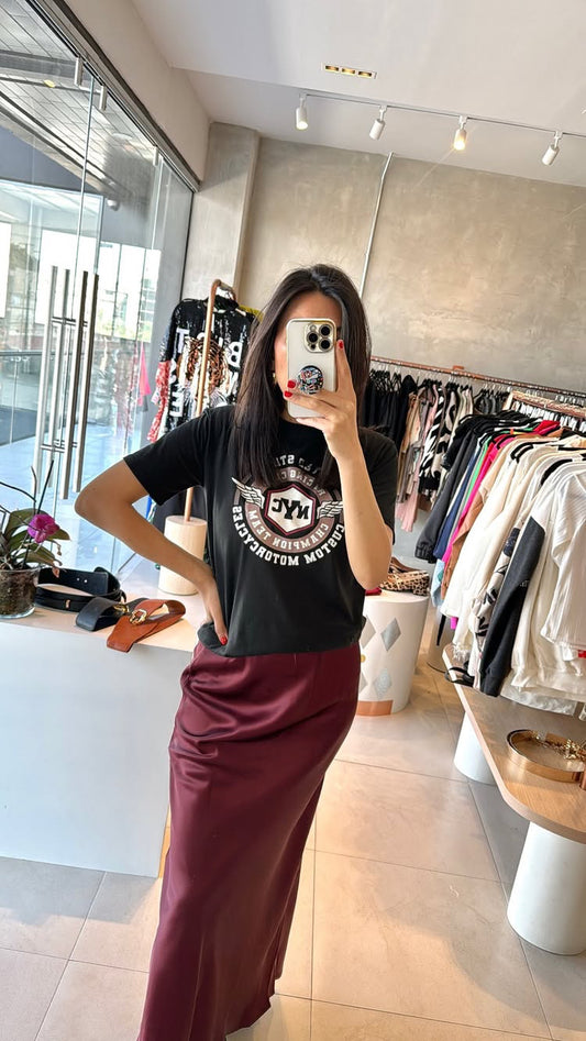 Tshirt negra NYC