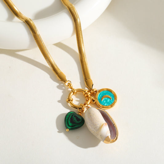 Collar charms de mar