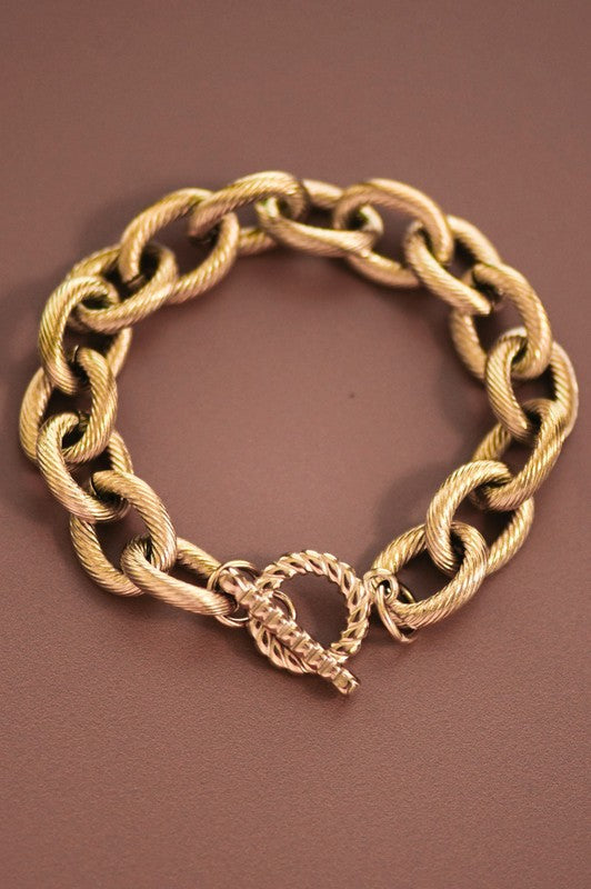 Pulsera cadena gruesa