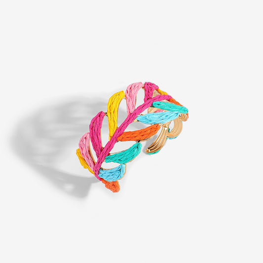 Brazalete flores colores
