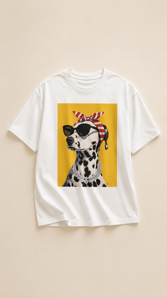 Tshirt dálmata amarilla