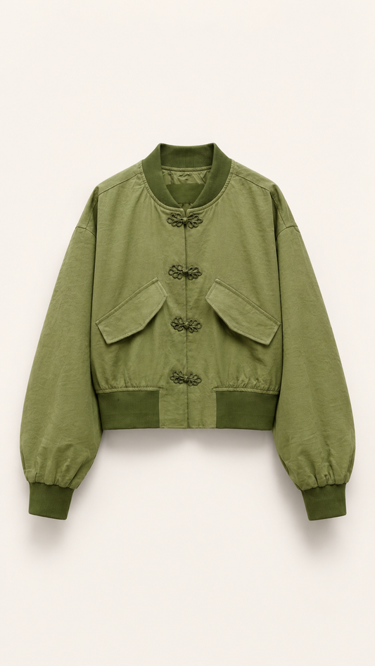 Pre order Chaqueta verde napoleon