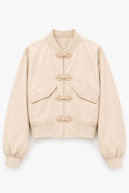 Pre order Chaqueta beige napoleon