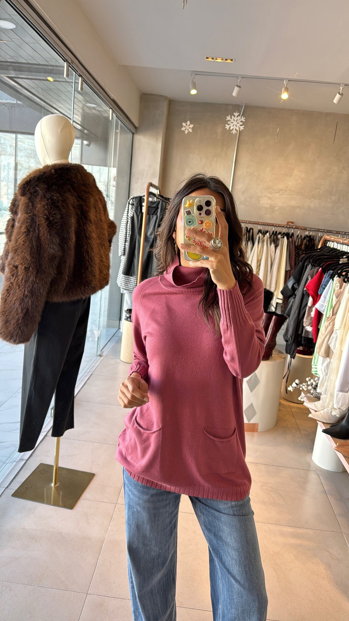 Suéter cuello de tortuga