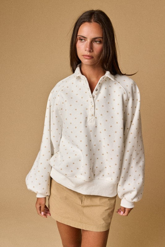 Sudadera Polka dots