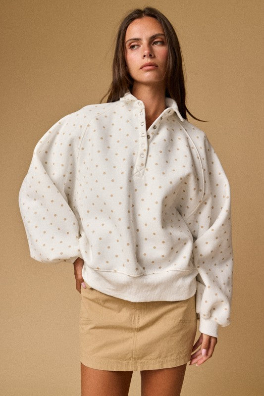 Sudadera Polka dots