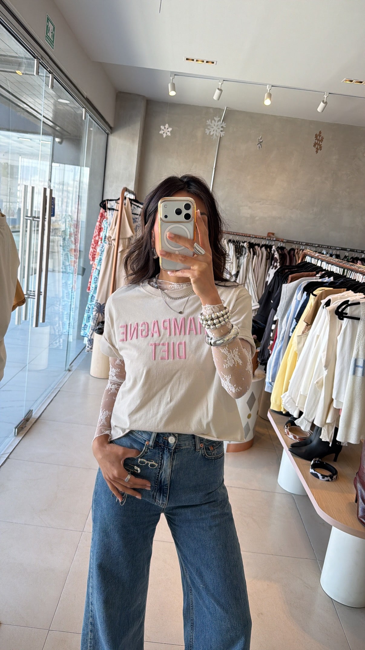 Tshirt champagne diet