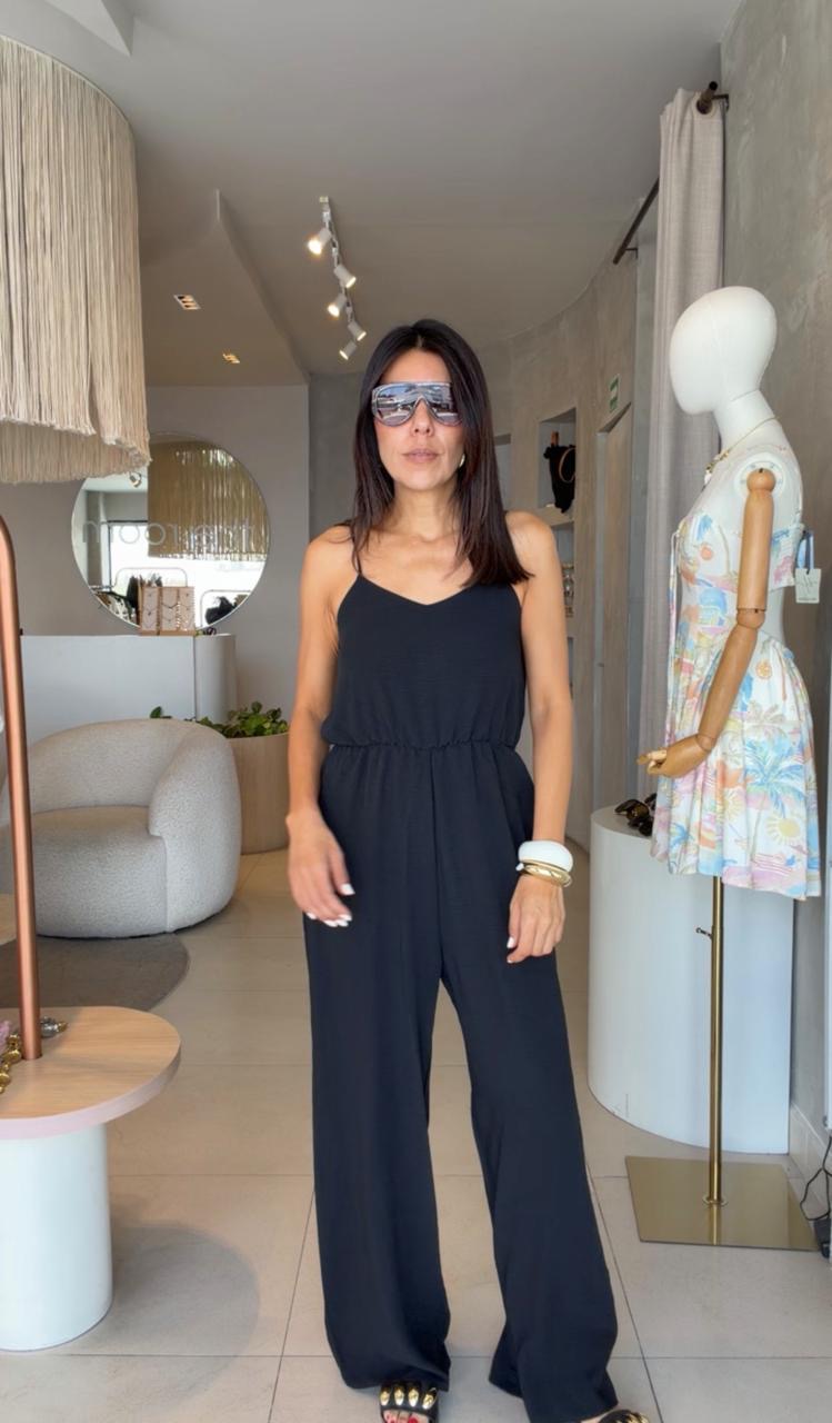 Jumpsuit negro tirantes