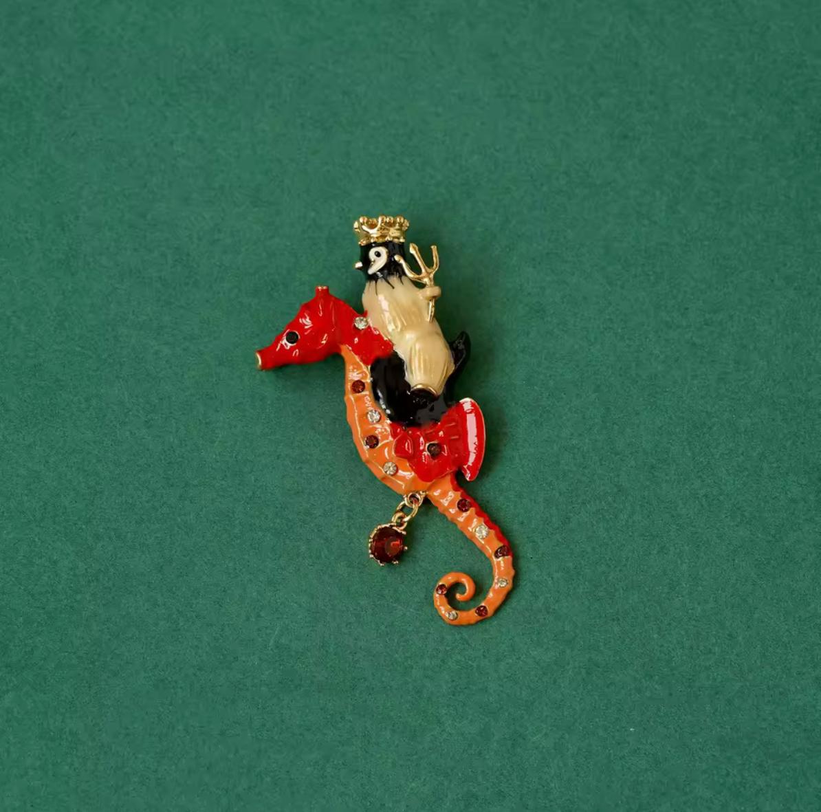 Pin caballito de mar