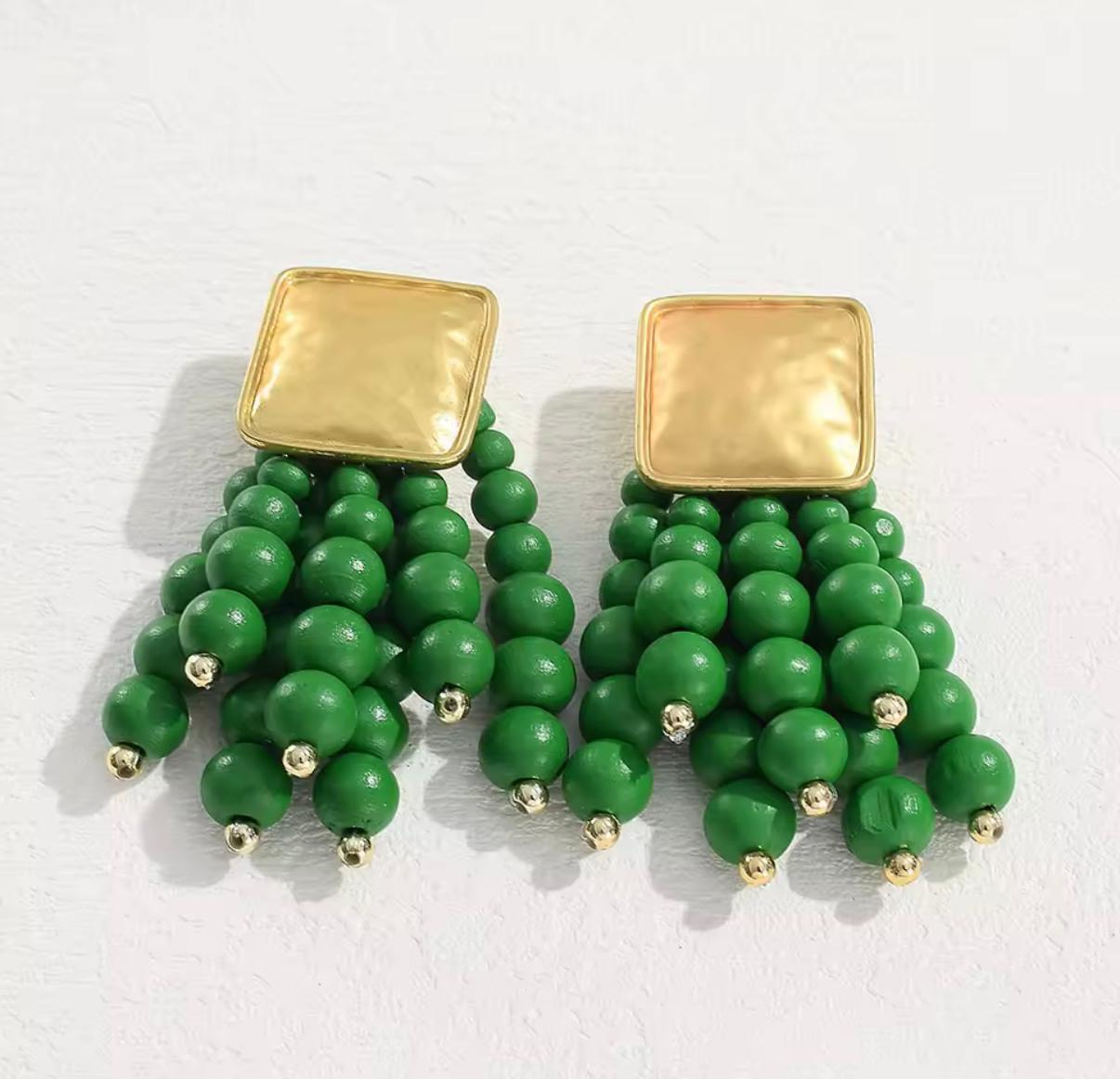 Aretes cuenca madera verdes