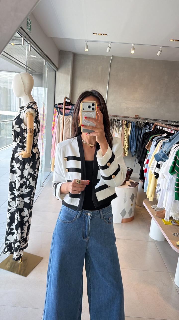 Blazer blanco Napoleón