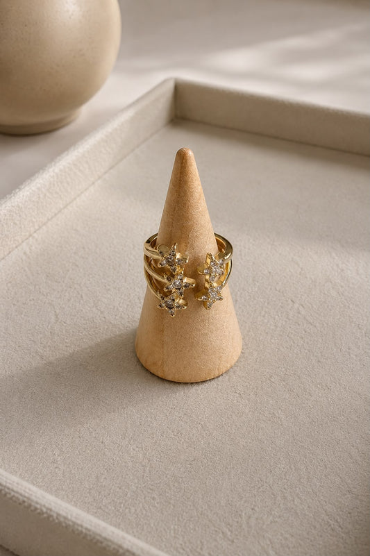 Anillo estrellas