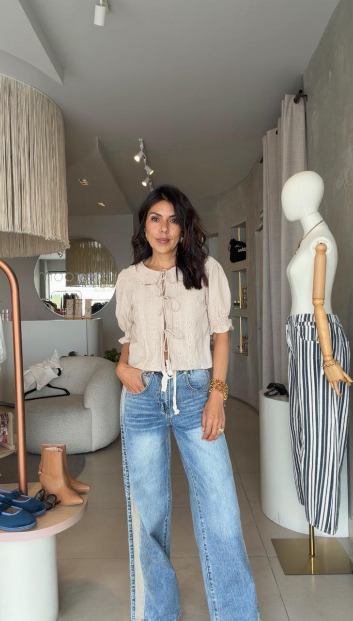 Jeans stripes
