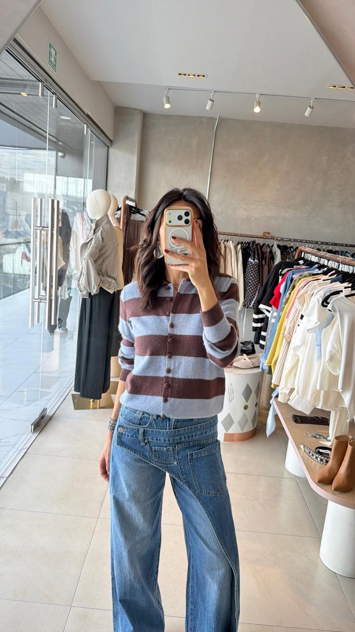 Jeans croisé