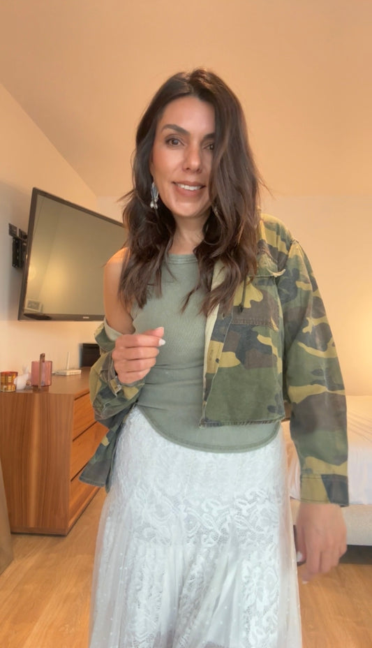 Chamarra camuflaje