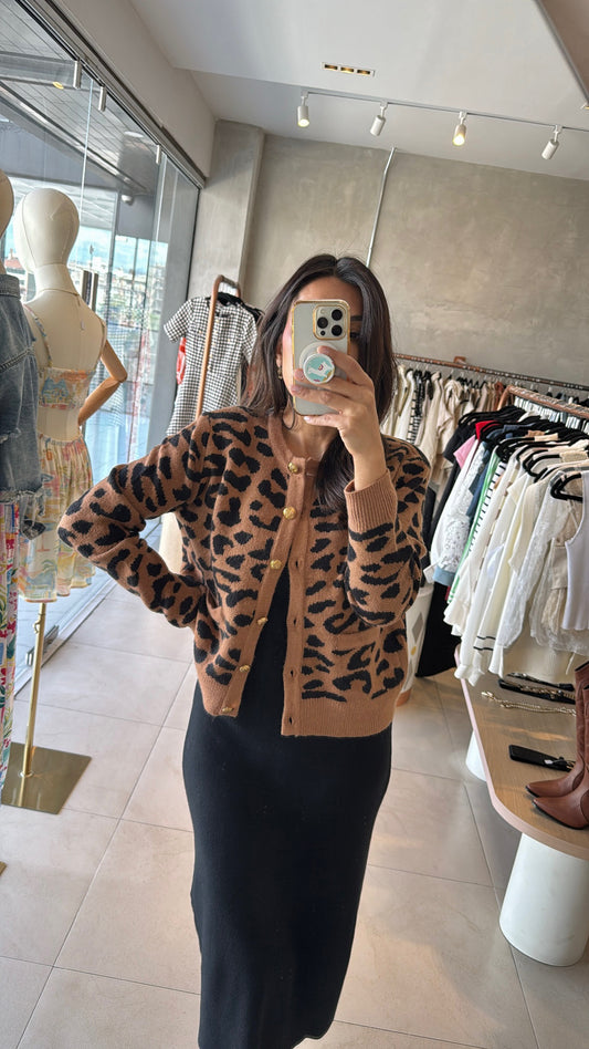 Suéter animal print