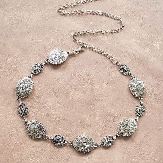 Cinturón cadena boho