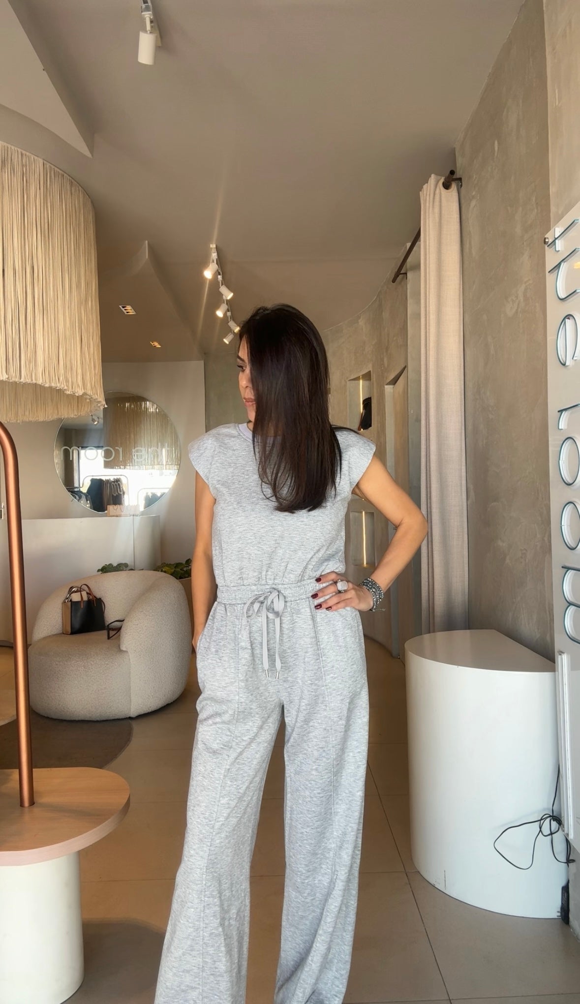 Jumpsuit gris