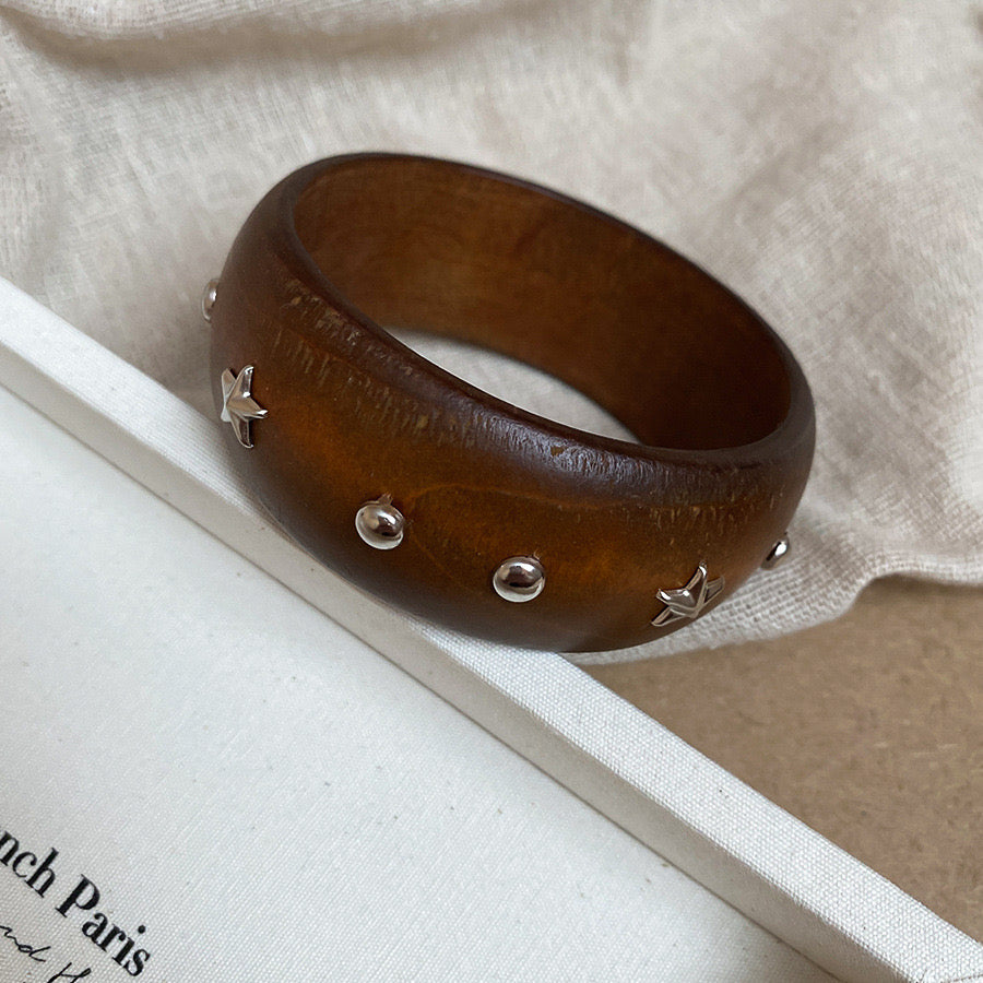 Brazalete cafe estrellas