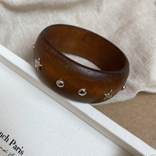 Brazalete cafe estrellas