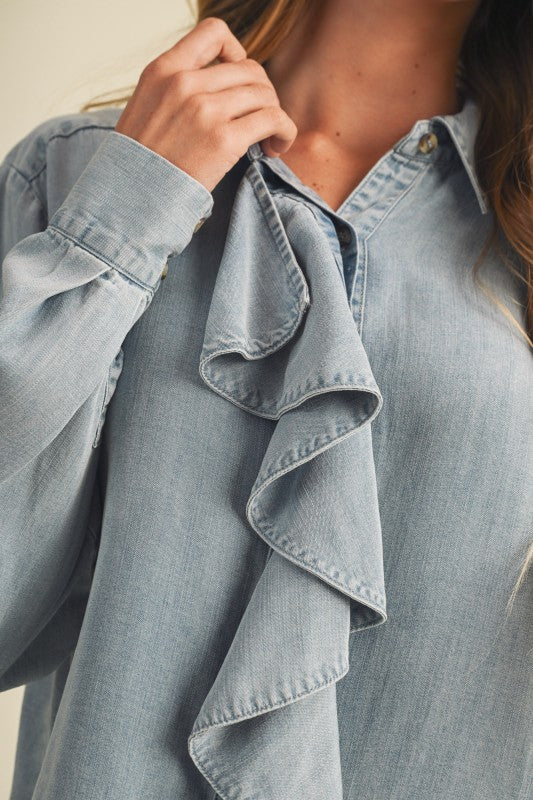 Camisa denim olanes