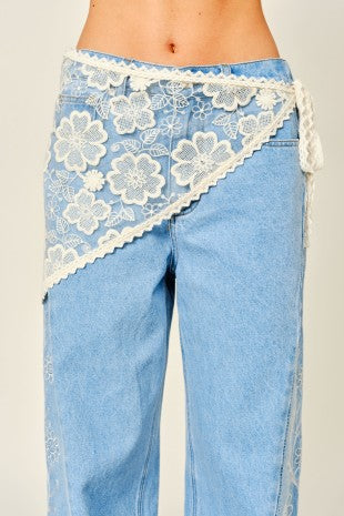 Lace bandana