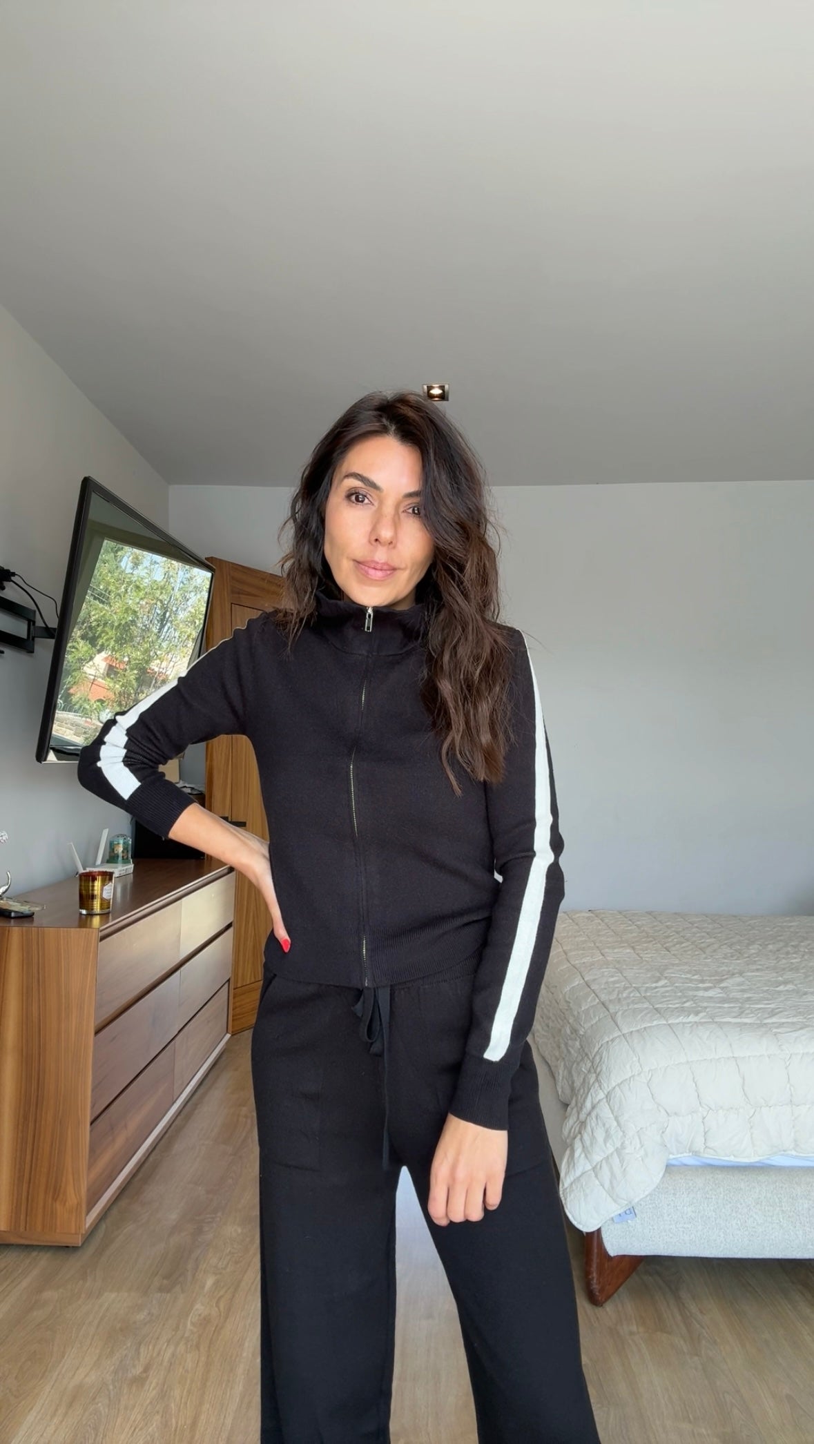 Set punto negro con blanco