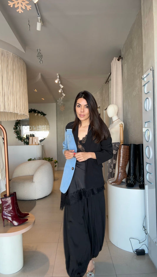 Pantalón ballon negro