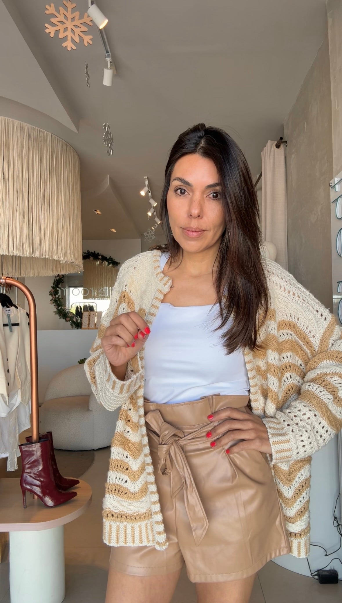 Short vinipiel paperbag