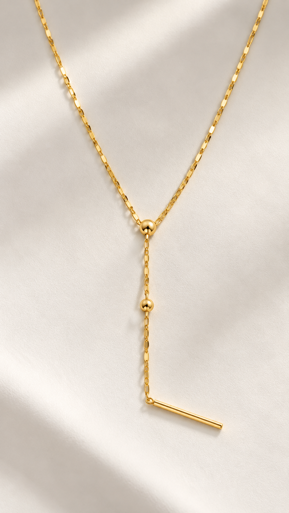 Collar dorado palito