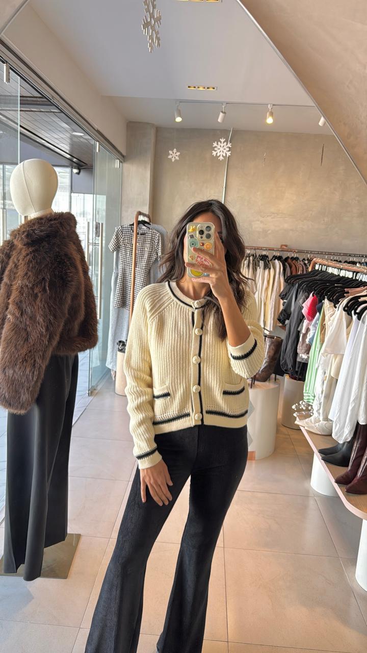 Pantalón negro terciopelo